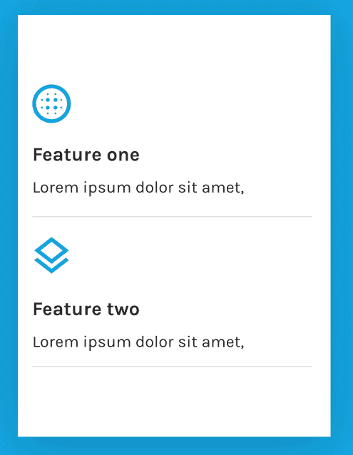 dividers example