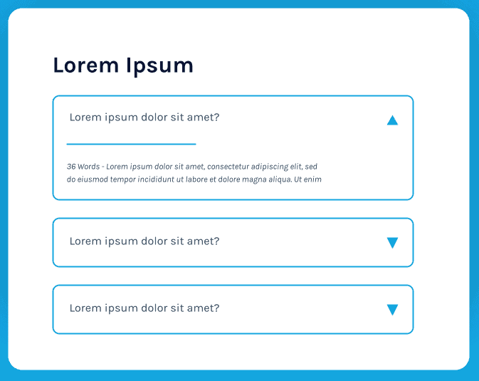 accordion content blocks examples